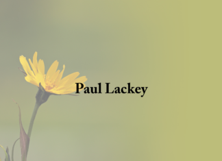 Obituary: Paul Lackey