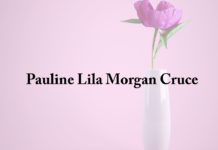 Obituary: Pauline Lila Morgan Cruce