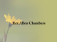 Obituary: Rex Allen Chambers