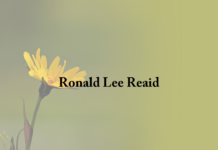 Obituary: Ronald Lee Reaid