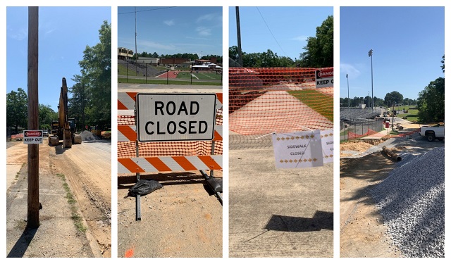 ALERT: Sewer line repairs ongoing on Stadium Drive