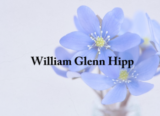 Obituary: William Glenn Hipp