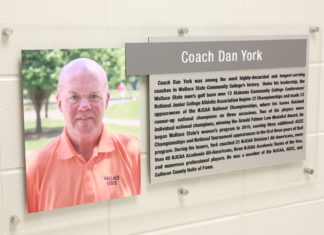 Wallace State golf practice facility named for longtime Coach Dan York