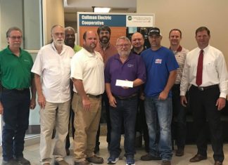 Cullman Electric Co-op donates $7K to volunteer fire departments