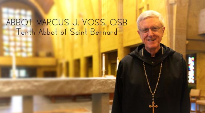 (Updated) Father Marcus Voss elected 10th abbot of Saint Bernard Abbey