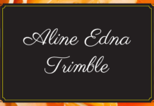 Obituary: Aline Edna Trimble
