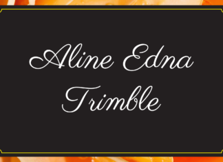 Obituary: Aline Edna Trimble