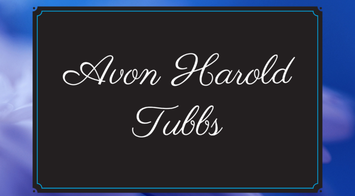 Obituary: Avon Harold Tubbs (updated)