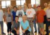 WSCC Wellness Center client surprised by volleyball teammates on 90th birthday