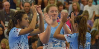 ALL-STAR WEEK: Addison’s Manley competes in North-South All-Star Volleyball Match