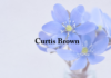 Obituary: Curtis Brown