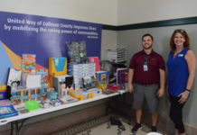 Wal-Mart Distribution gives large donation to United Way’s ‘Stuff the Bus’ school supply drive