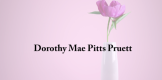 Obituary: Dorothy Mae Pitts Pruett