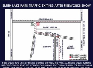 🚨Smith Lake Park Traffic Information🚨