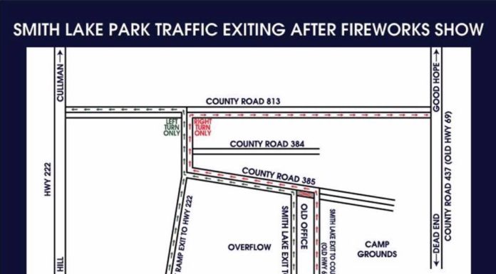 🚨Smith Lake Park Traffic Information🚨