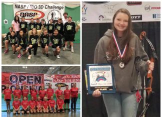 ARCHERY: Vinemont’s Sartin places 1st at NASP Championship; full local results