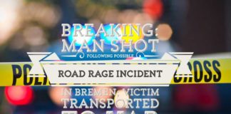 BREAKING: Man shot following possible road rage incident in Bremen; victim transported to UAB