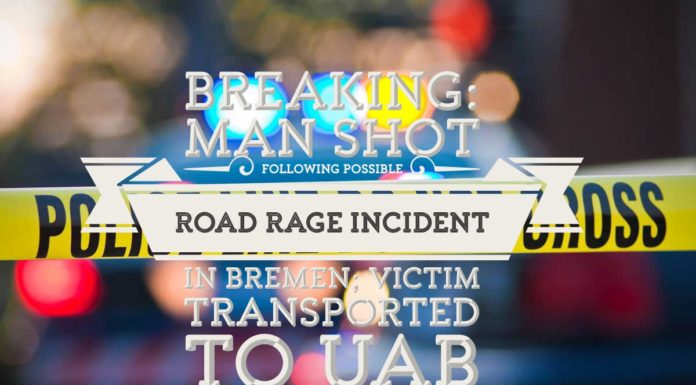 BREAKING: Man shot following possible road rage incident in Bremen; victim transported to UAB