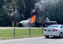 No injuries in I-65 crane fire