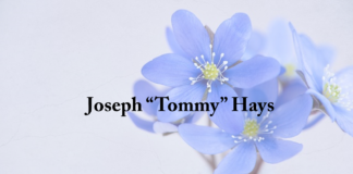 Obituary: Joseph “Tommy” Hays