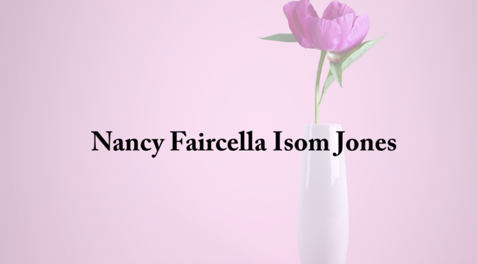 Obituary: Nancy Faircella Isom Jones