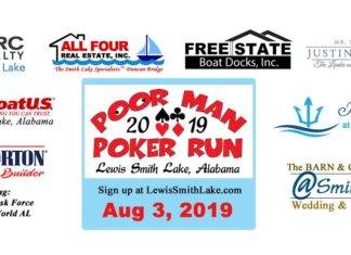 2nd annual Poor Man Poker Run this Saturday on Smith Lake