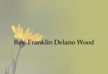 Obituary: Rev. Franklin Delano Wood