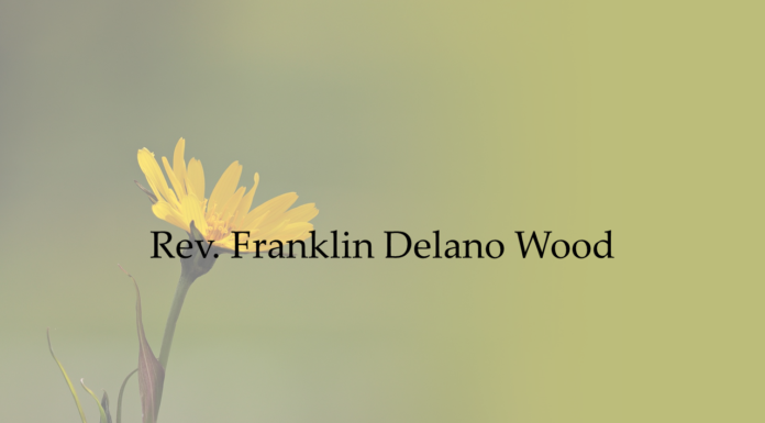 Obituary: Rev. Franklin Delano Wood