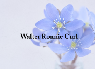 Obituary: Walter Ronnie Curl