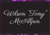 Obituary: Wilson “Tony” McAlpin