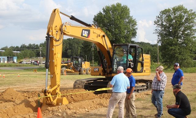 Dig it! Heavy equipment challenge sponsored by Thompson, Caterpillar