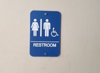 City schools build 2 handicapped-accessible, unisex restrooms