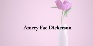 Obituary: Amery Fae Dickerson