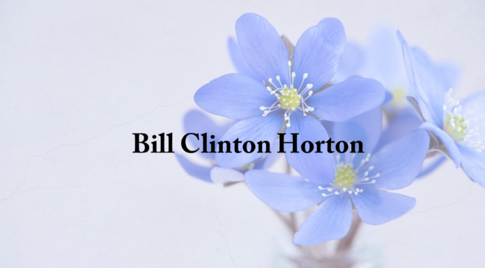 Obituary: Bill Clinton Horton