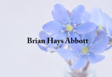 Obituary: Brian Hays Abbott