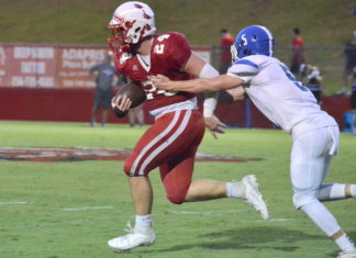 PREP FOOTBALL: Raiders sprint past Carbon Hill 28-9