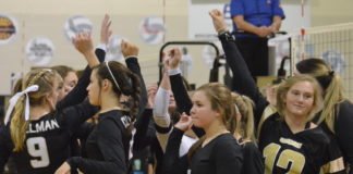 PREP VOLLEYBALL: Bearcats split home tri-match with Decatur, Curry