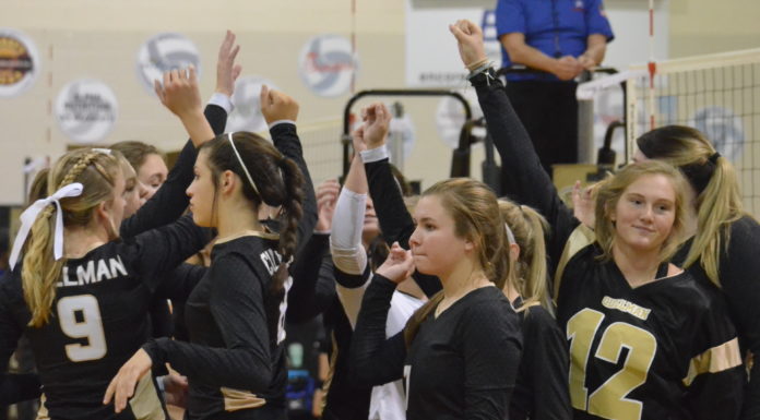 PREP VOLLEYBALL: Bearcats split home tri-match with Decatur, Curry