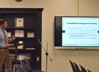 City school board holds 1st FY2020 budget hearing