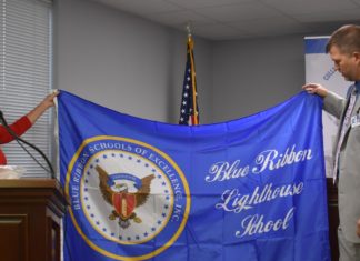 CCBOE’s Barnette honored as 1st-ever Blue Ribbon Superintendent