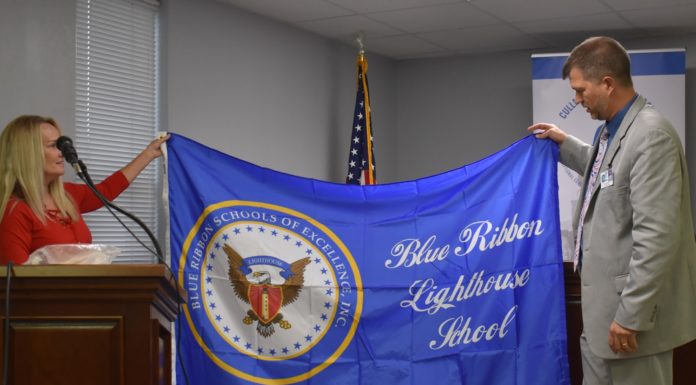 CCBOE’s Barnette honored as 1st-ever Blue Ribbon Superintendent