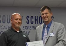 CCBOE honors Holly Pond bus driver, Fairview business owners with 1st Exceptional Service awards of school year