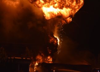 Fire severely damages building at Professional Coatings in Cullman