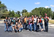 Sons of Liberty Riders and Christian Motorcycle Association offer prayers at county schools