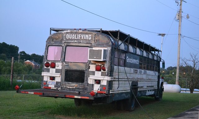 Fairview discusses controversial bus behind Fire Station 1