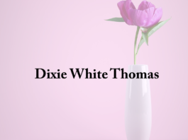 Obituary: Dixie White Thomas