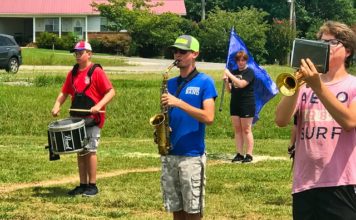 Addison Bulldog Band marching in a new direction