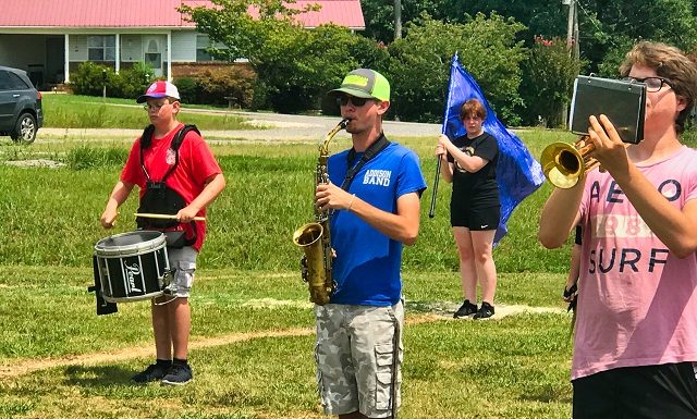 Addison Bulldog Band marching in a new direction