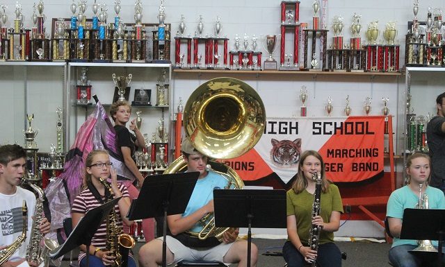 Beyond halftime: Meek Band of Champions ready for marching season