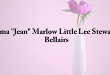 Obituary: Ima “Jean” Marlow Little Lee Stewart Bellairs